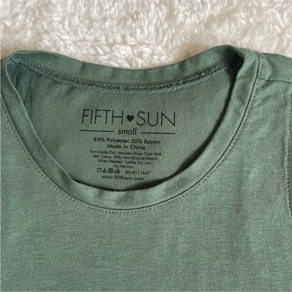 MARGARITAS MADE ME DO IT Tank Top Green Small - Picture 4 of 5